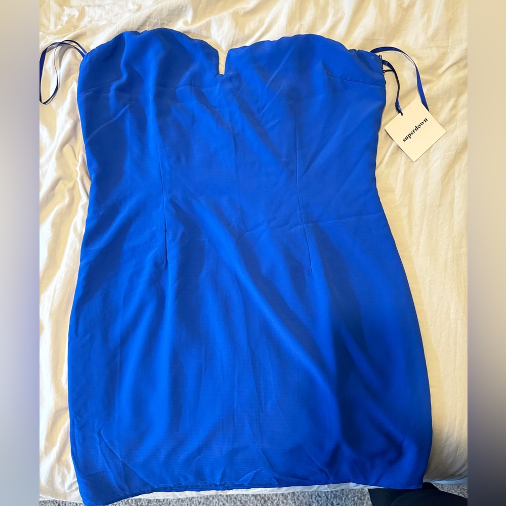 Superdown Navy mini dress